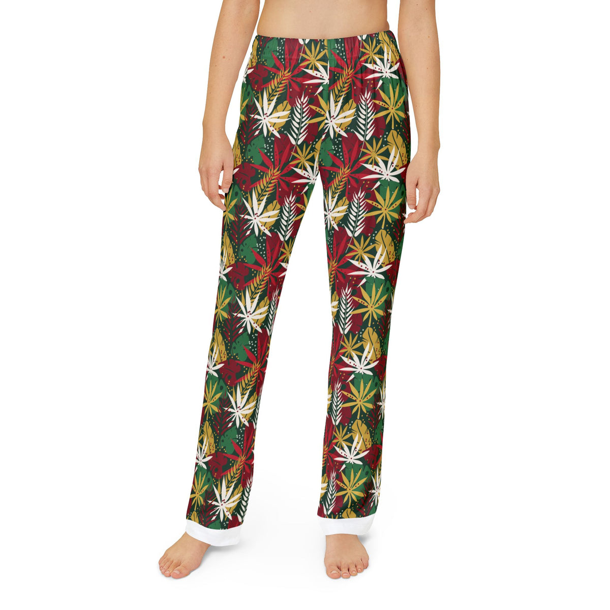 Holiday Leaves Kids Lounge Pants