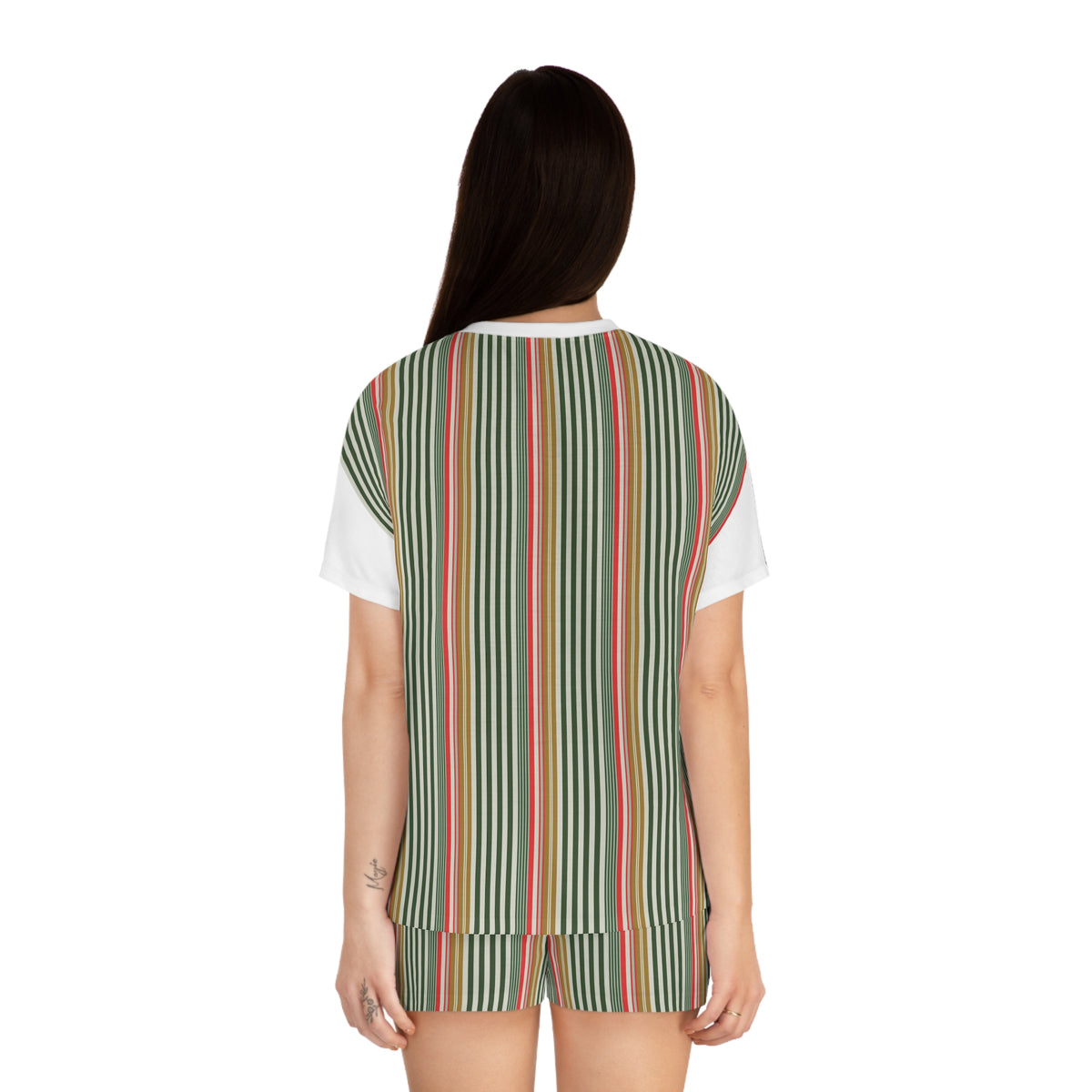 Stripes Women's Short Pajama Set