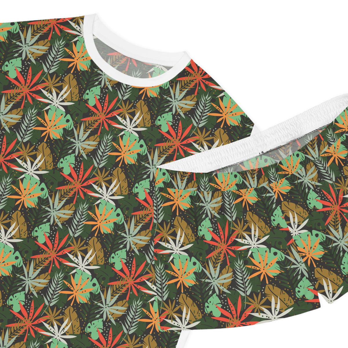 Leaves Women's Short Pajama Set
