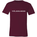 3001C Bella + Canvas Unisex Jersey Short-Sleeve T-Shirt in Maroon
