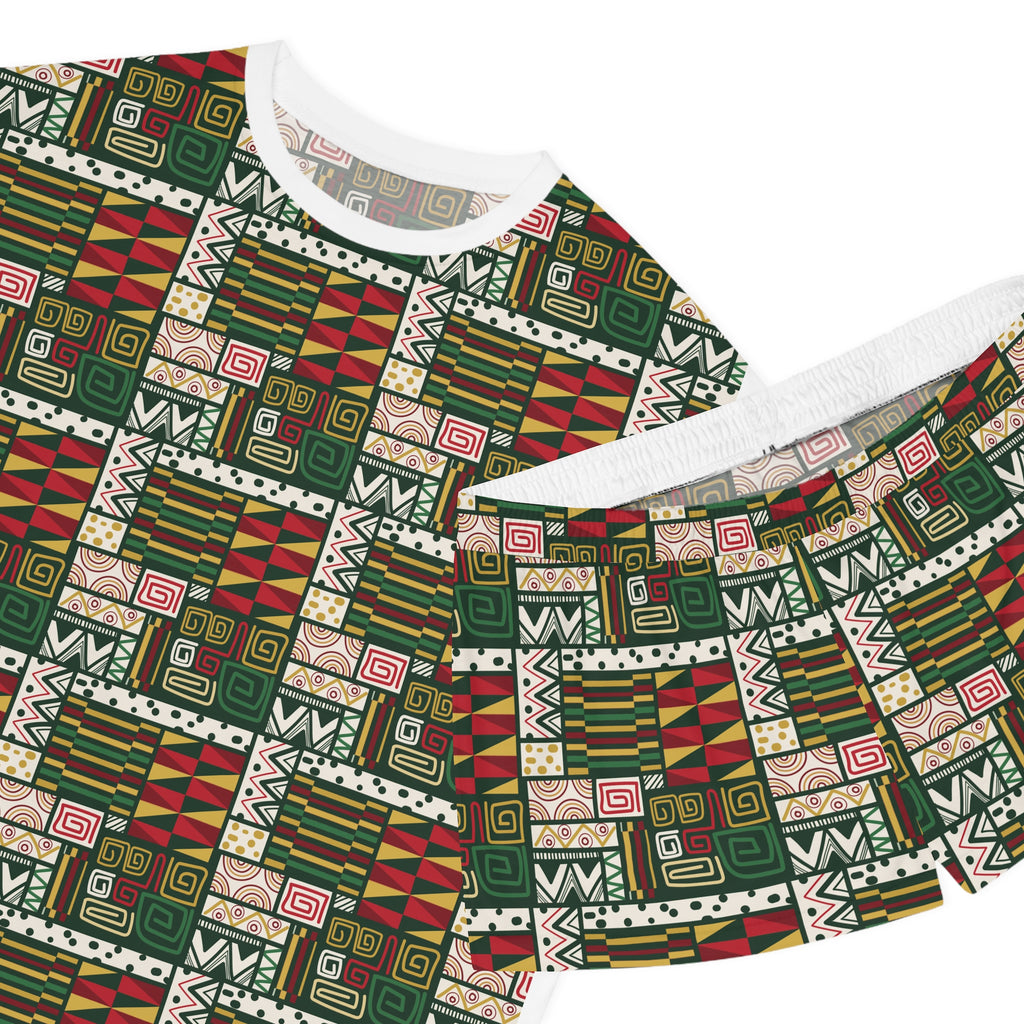 Holiday Geo Women's Short Pajama Set