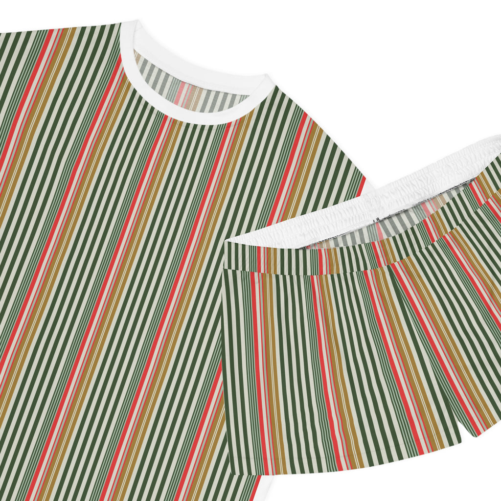 Stripes Women's Short Pajama Set