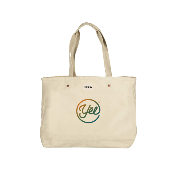 FEED Organic Cotton Weekend Tote image 1