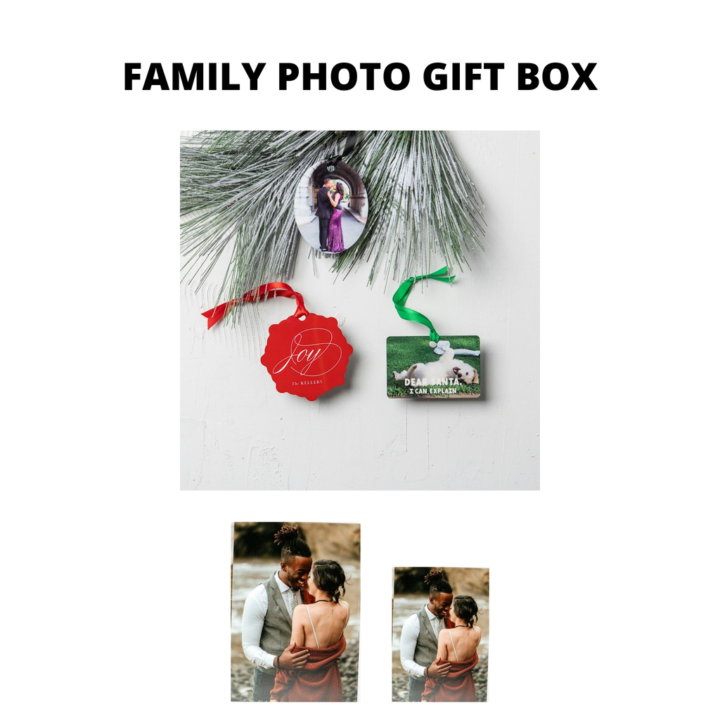 Family Photo Gift Box - card