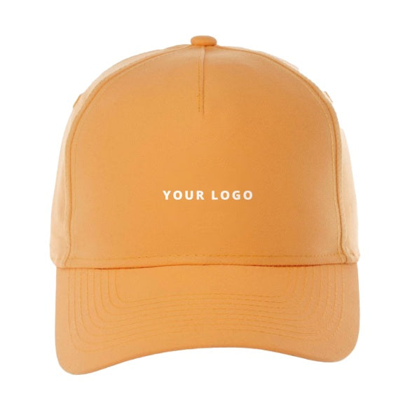 Unisex DOMINATE Ballcap in Amber with YOUR LOGO, customizable with your own logo