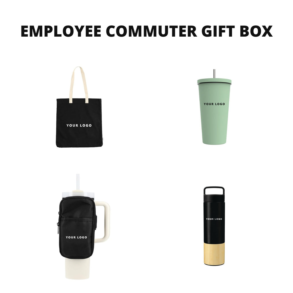 Employee Commuter Gift Box Mint Green - card