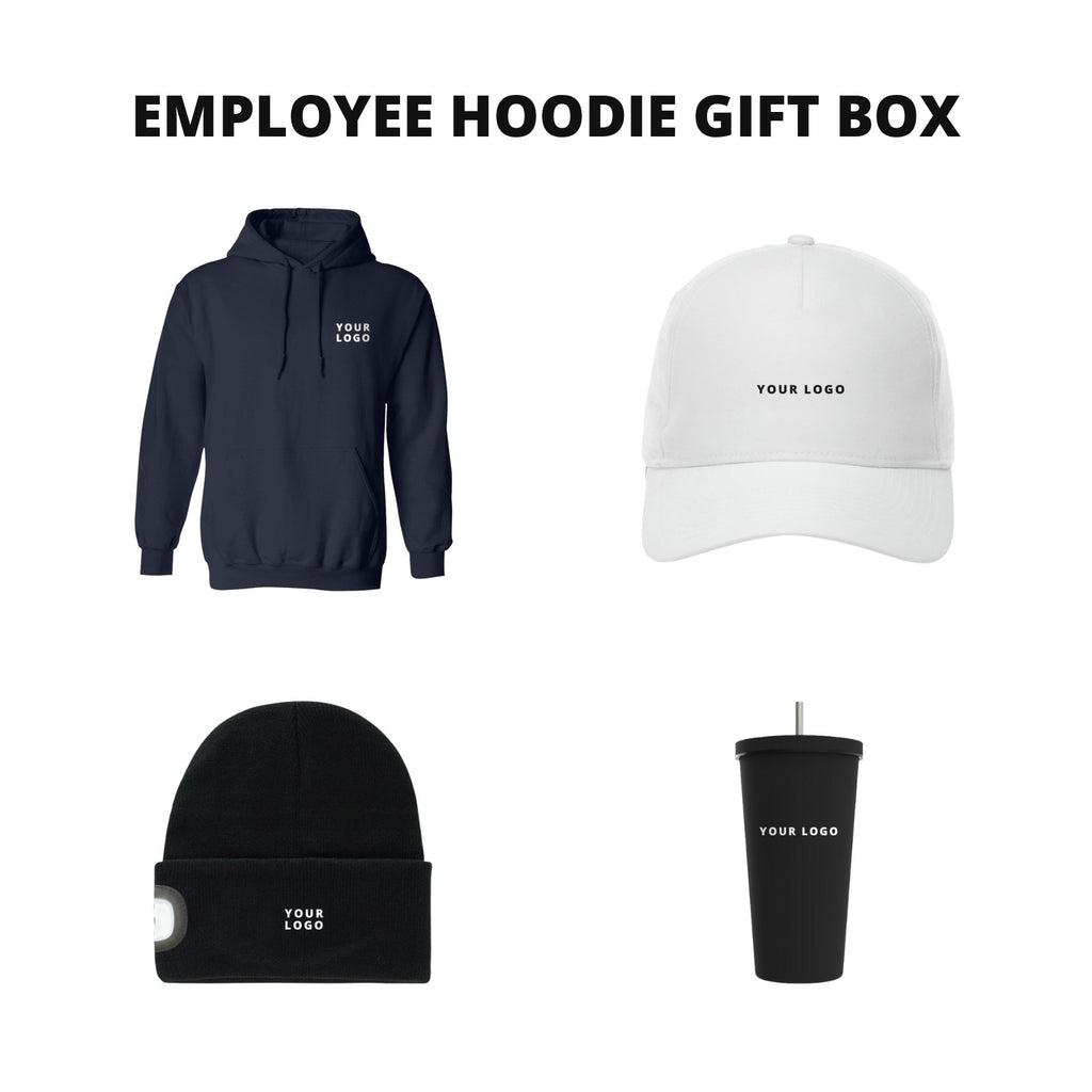 Employee Hoodie Gift Box Navy - card